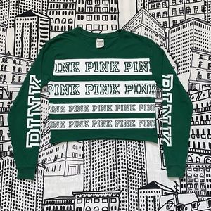 Headlines Cropped Graphic Tee